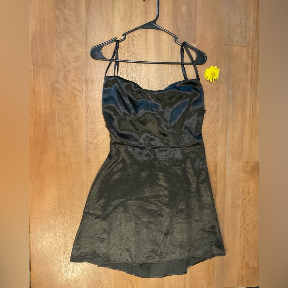 Wild Fable A Line Satin Mini Dress